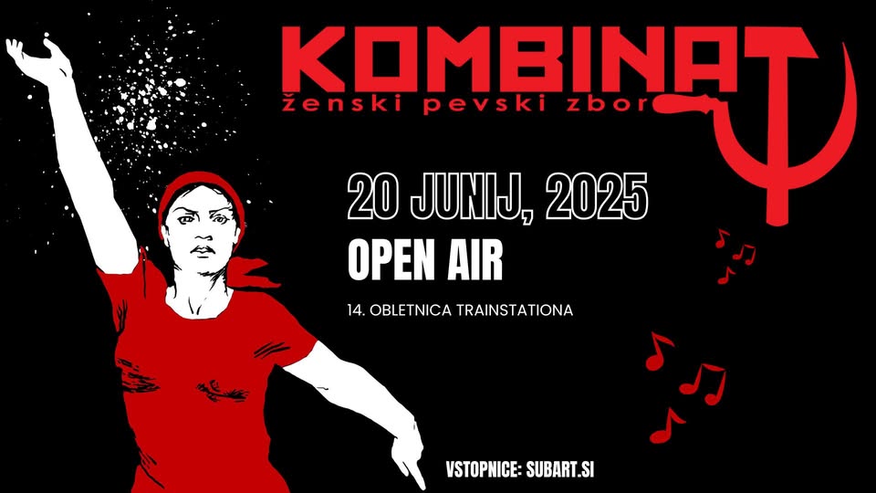 ŽPZ Kombinat na Trainstation open air v Kranju