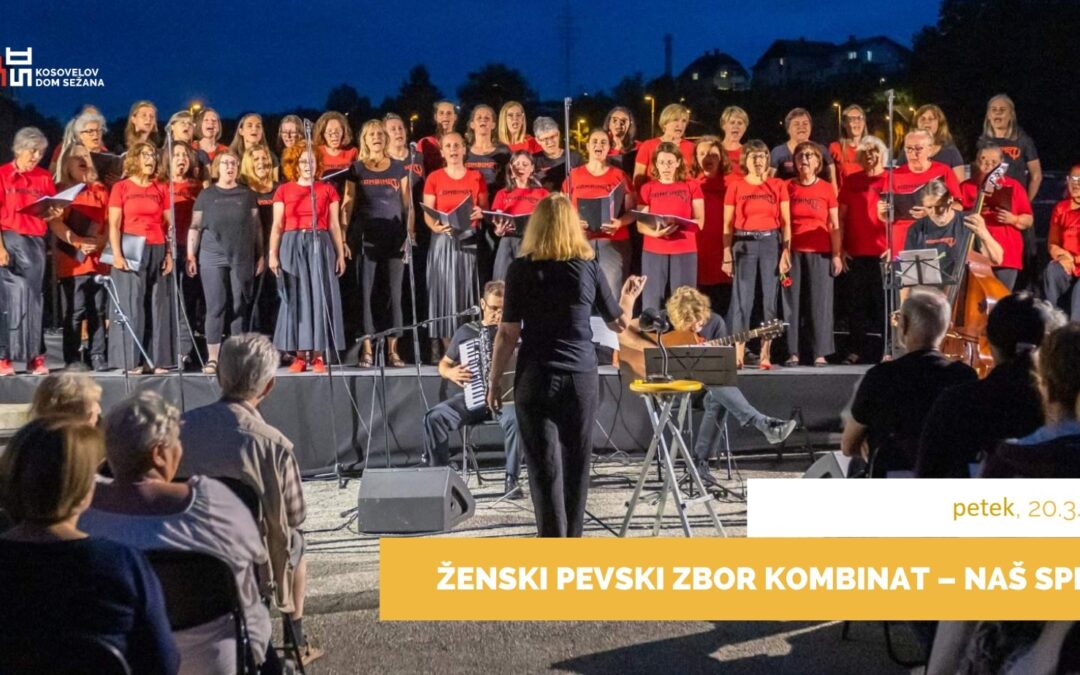 Ob Kosovelovem letu – koncert Naš spev v Sežani